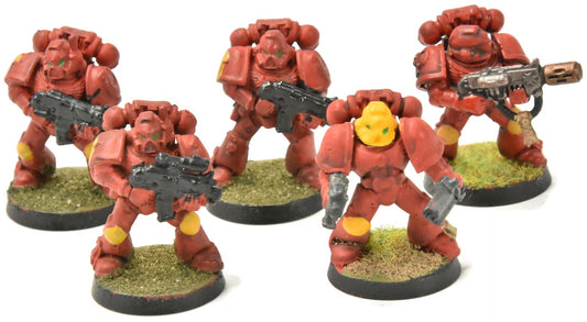 BLOOD ANGELS 5 Tactical Marines #3 Warhammer 40K