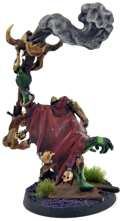 ORRUK WARCLANS Weirdnob Shaman #1 Sigmar WELL PAINTED