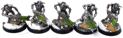 NECRONS 10 Necron Warriors #2 WELL PAINTED Warhammer 40K 4925