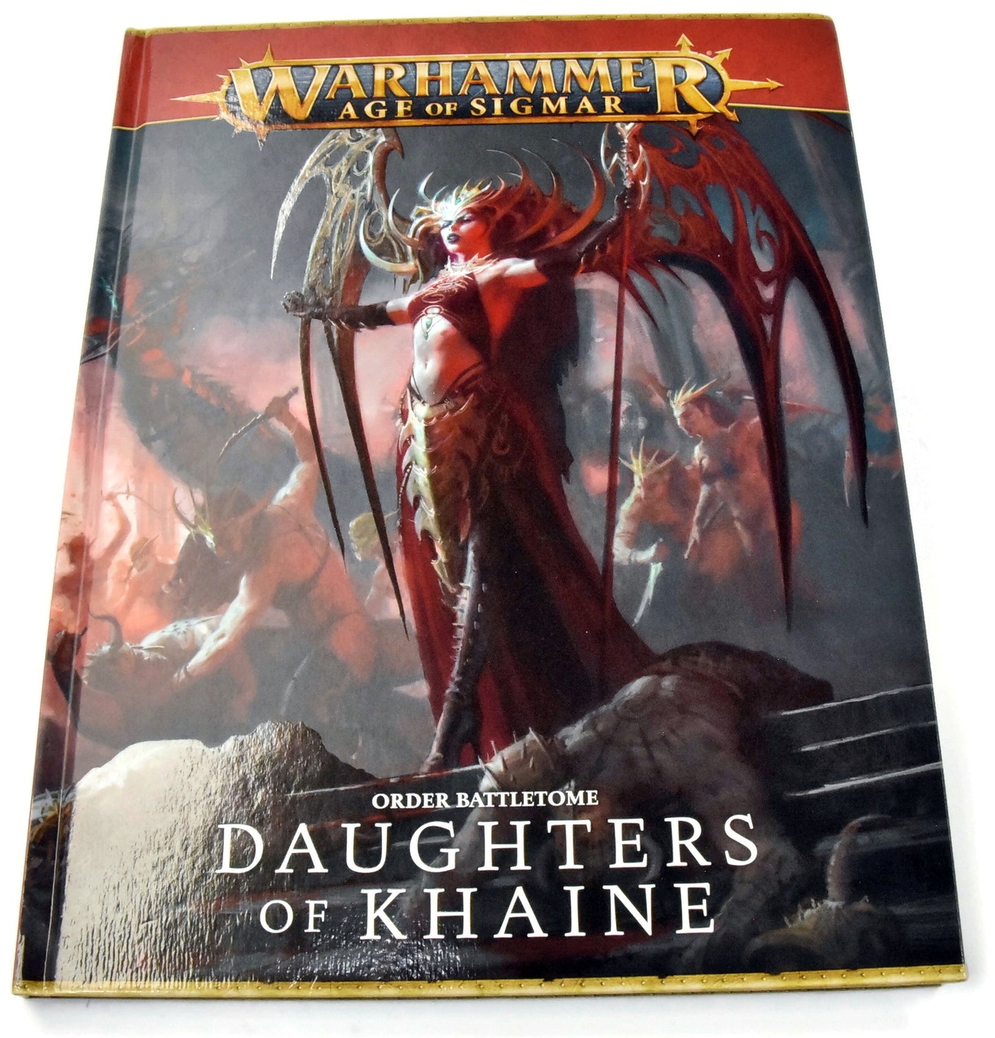 DAUGHTERS OF KHAINE Battletome Good Condition Warhammer Sigmar Book