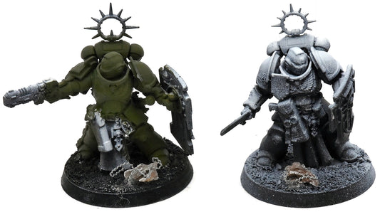 SPACE MARINES 2 lieutenant #1 Warhammer 40K