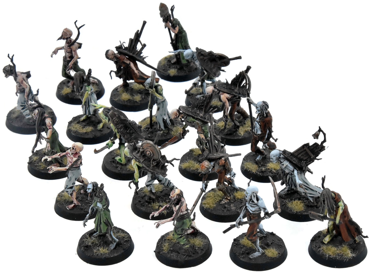 SOULBLIGHT GRAVELORDS 20 Deadwalker Zombies #1 COMMISSION PRO PAINTED