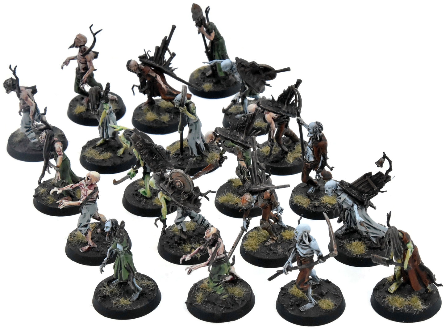 SOULBLIGHT GRAVELORDS 20 Deadwalker Zombies #1 COMMISSION PRO PAINTED