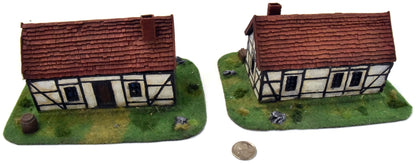 WARGAMING Scenery Terrain 2 Houses #1
