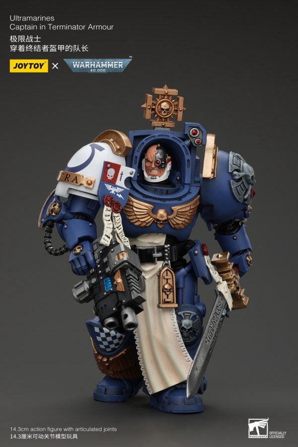 Capitaine en armure Terminator Ultramarines Joy Toy