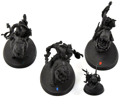 ORKS 3 Squighog Boyz #1 missing nob Warhammer 40K