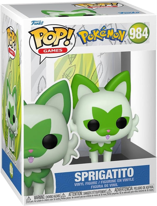 Pop! Pokemon 3.75 Inch Action Figure - Sprigatito #984