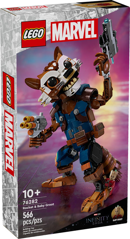 LEGO Rocket & Baby Groot (76282)