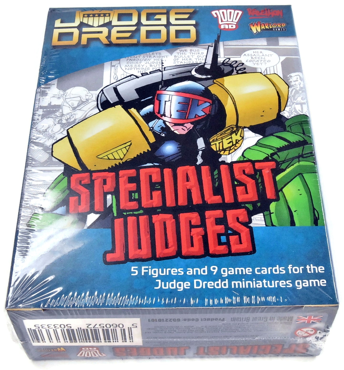 JUGE DREAD Juges spécialistes