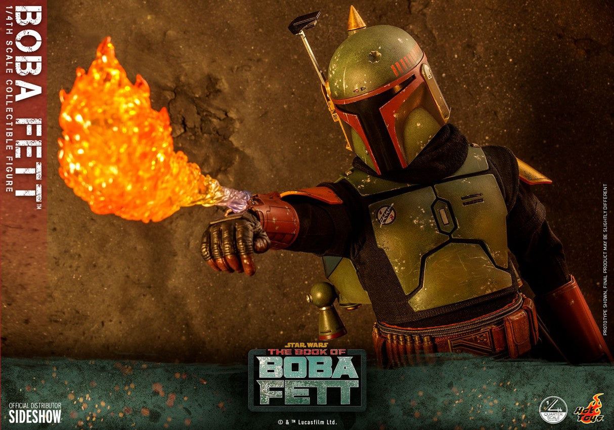 BOBA FETT Quarter Scale Figure by Hot Toys