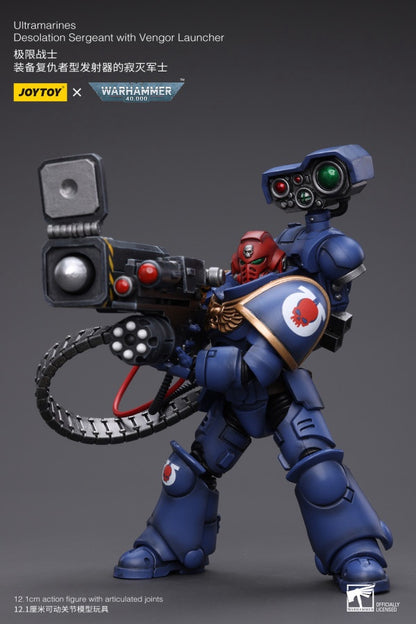 Desolation Sergeant with Vengor Launcher Ultramarines Joy Toy