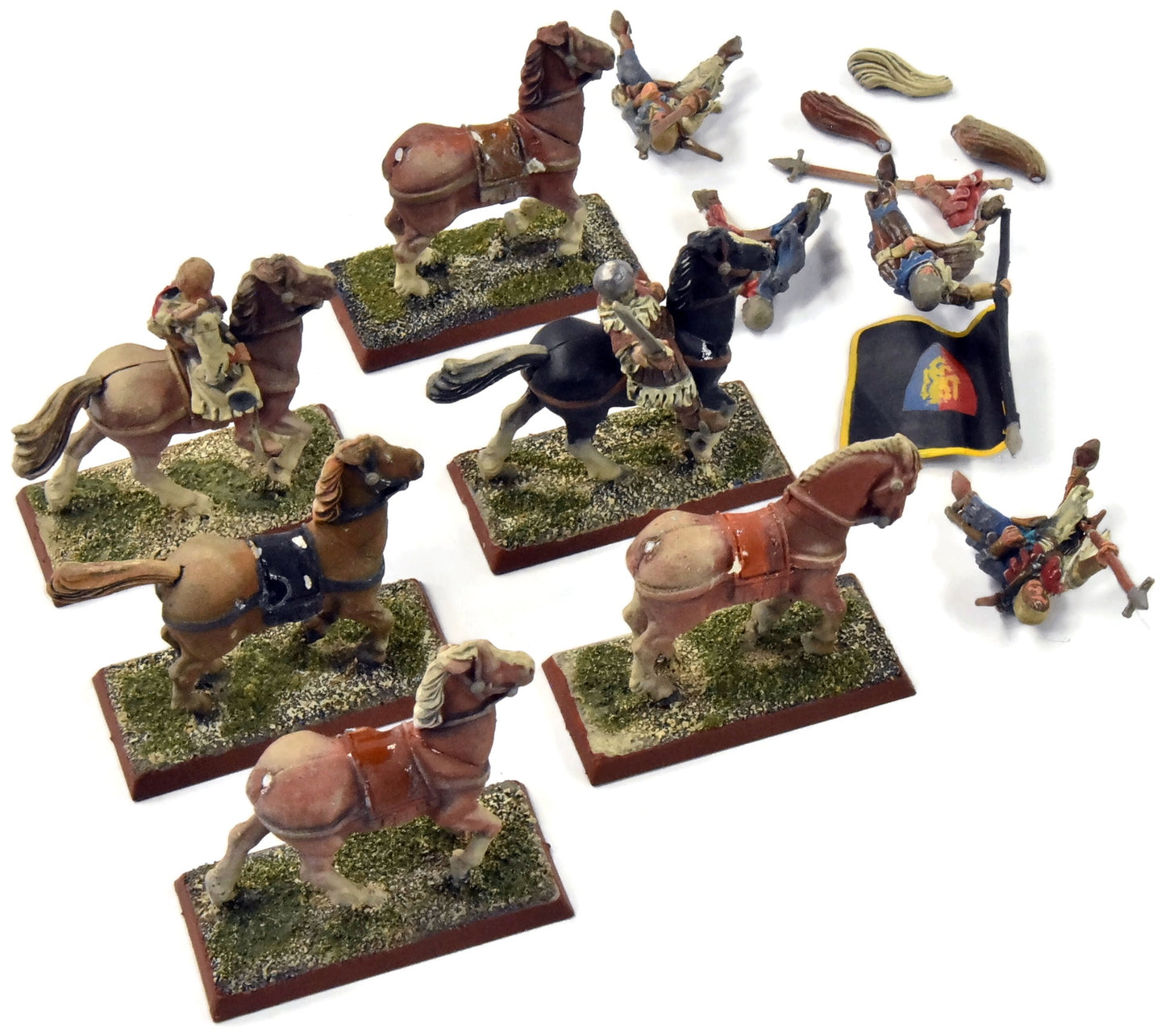 BRETONNIA 6 Mounted Yeomen #1 Warhammer Fantasy Old World