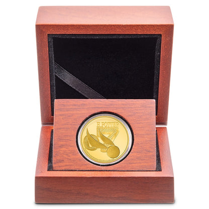 AGORO Harry Potter Classic-2022 Golden Snitch 1/4oz Gold