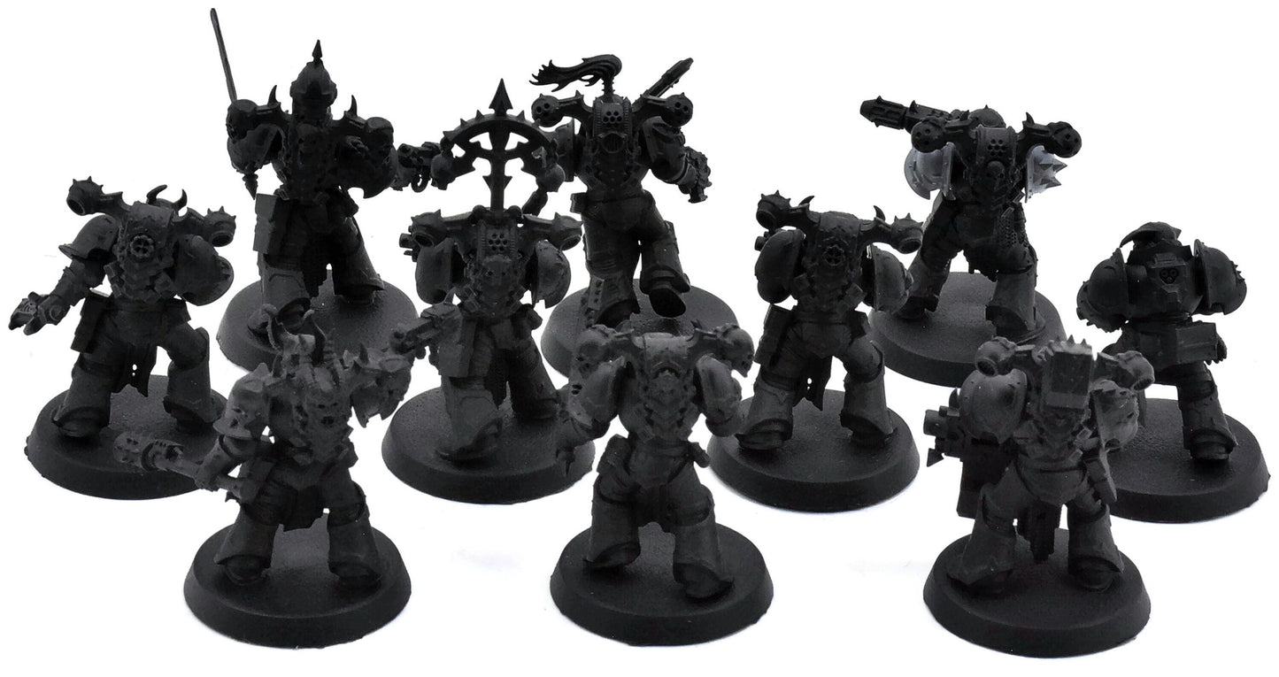 CHAOS SPACE MARINES 10 Legionaries #1 Warhammer 40K