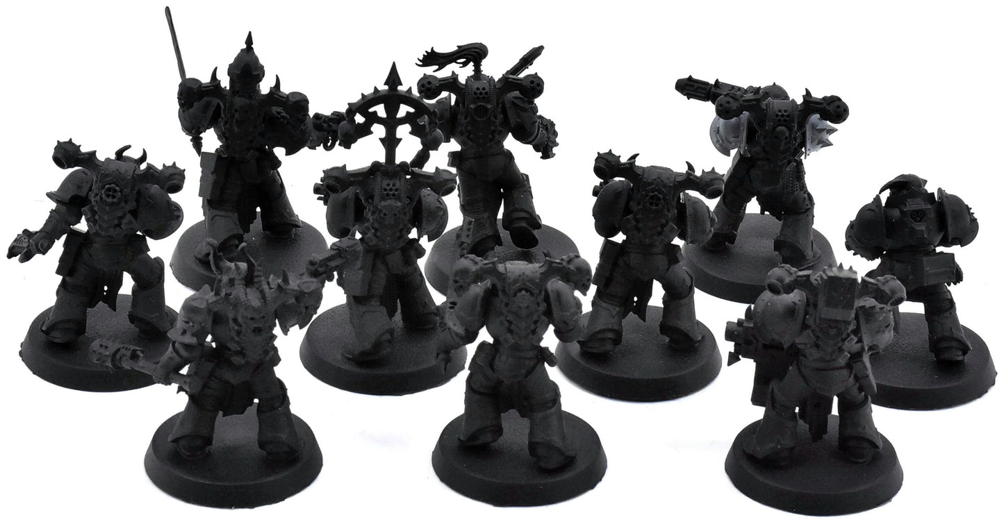 CHAOS SPACE MARINES 10 Legionaries #1 Warhammer 40K