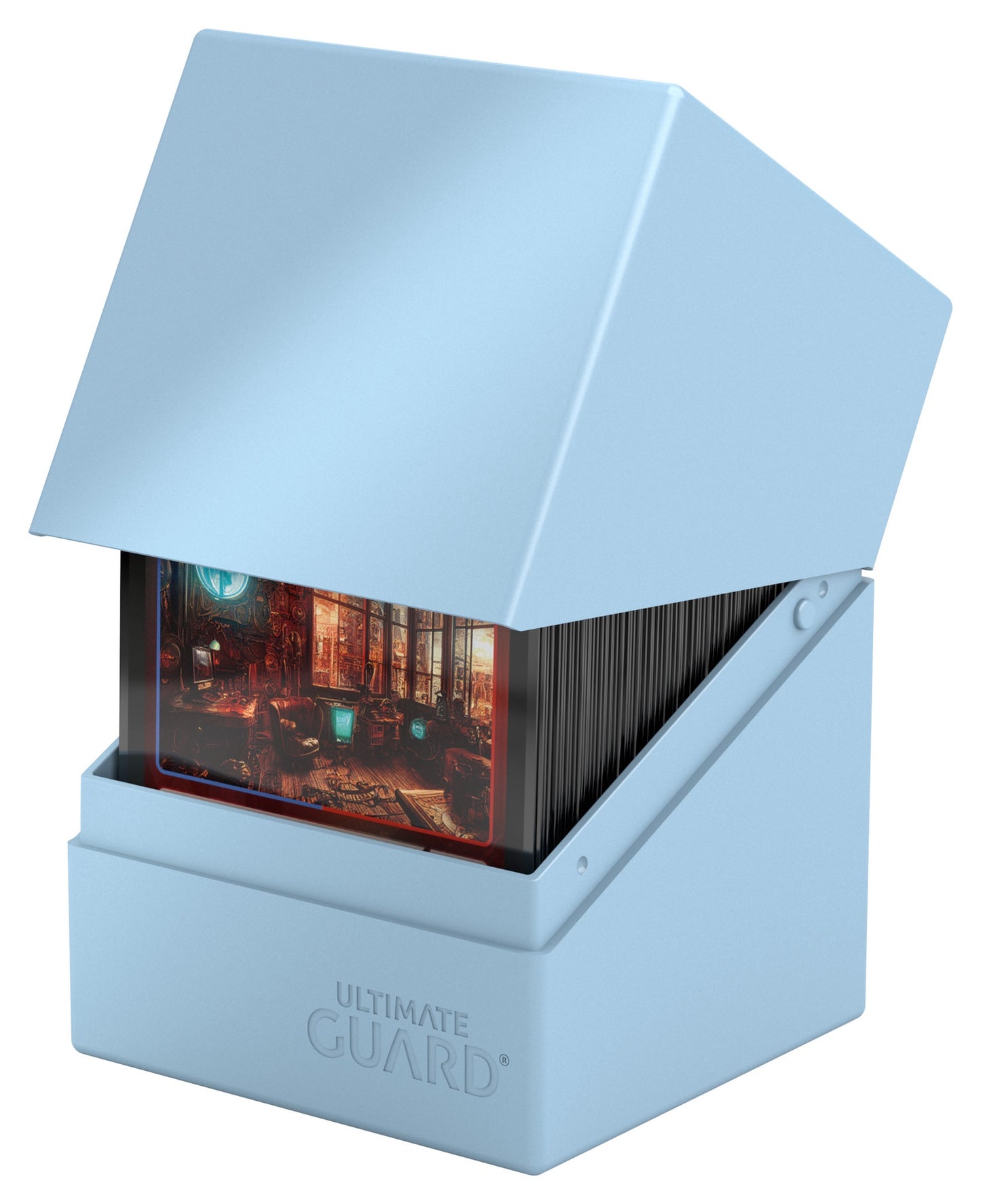 Ultimate Guard Deck Case Boulder 100+ Pastel Solid Baby Blue