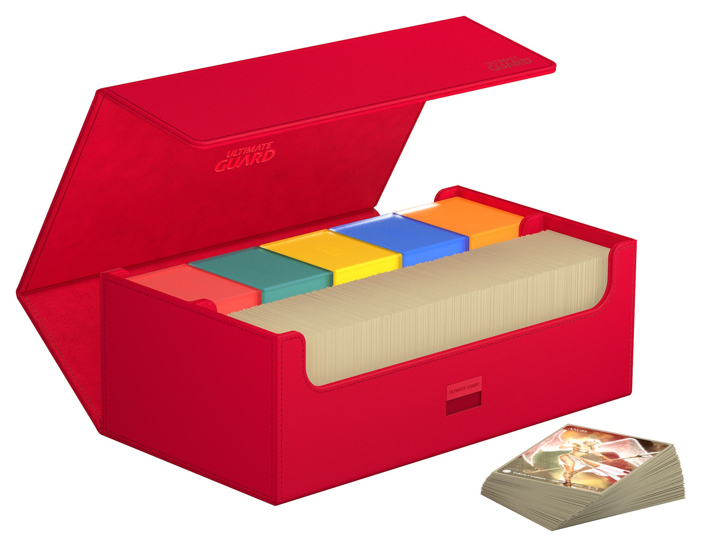 Ultimate Guard Deck Case Arkhive 800+ Monocolor Red