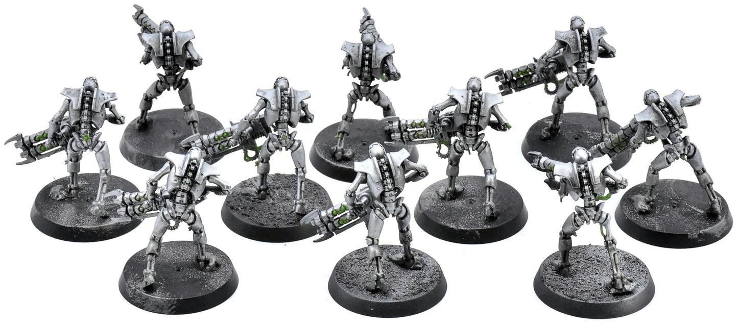 NECRONS 10 Necron Warriors #3 Warhammer 40K 0982