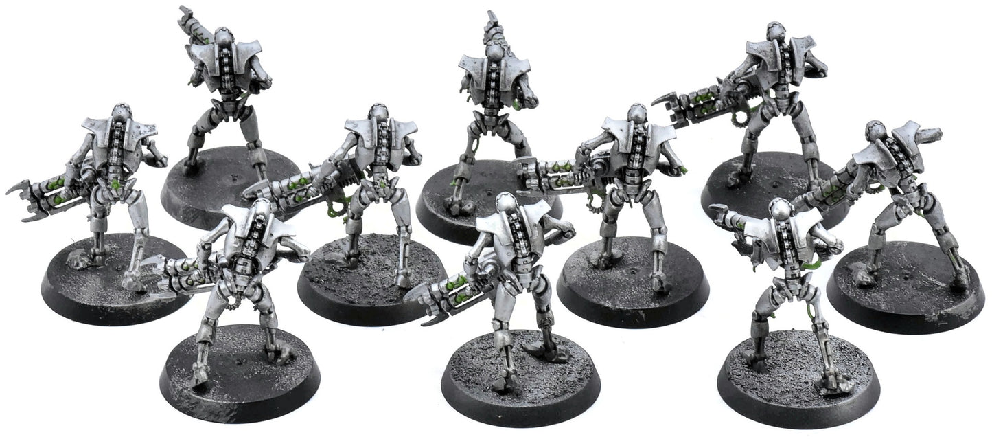 NECRONS 10 Necron Warriors #3 Warhammer 40K 0982