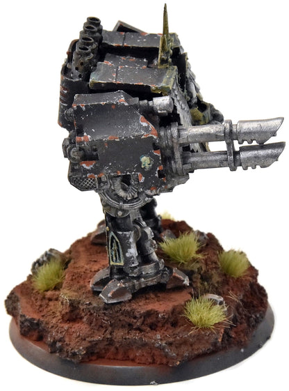 Dreadnought Chapelain des Space Marines n° 2, peint par un professionnel, Iron Hands 40K, Forge World