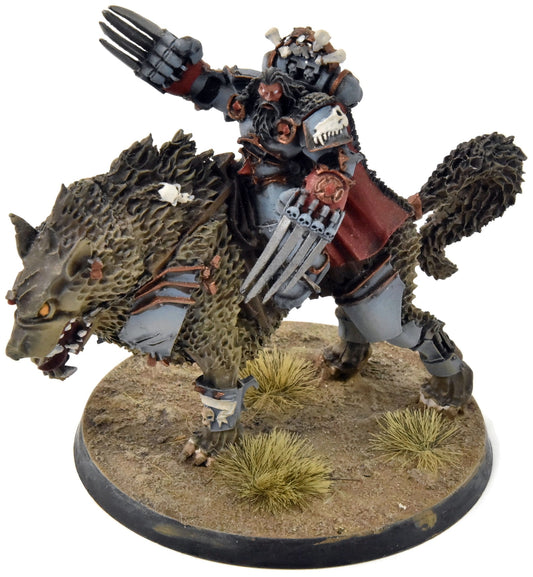 SPACE WOLVES Canis Wolfborn #1 WELL PAINTED Warhammer 40K