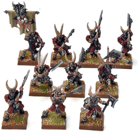 BEASTMEN 10 Bestigors #4 PRO-PAINTED Fantasy