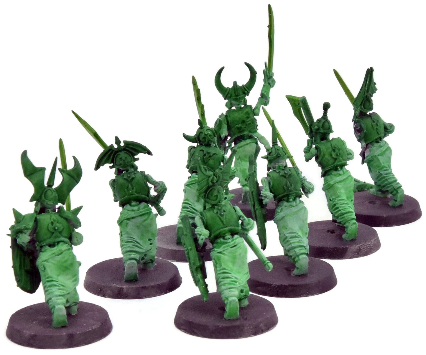 SOULBLIGHT GRAVELORDS 8 Grave guard #1 WELL PAINTED Warhammer Sigmar