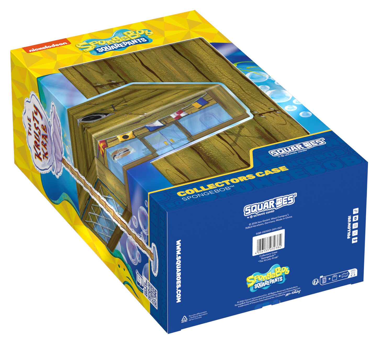 Squaroes Paramount Spongebob Squarepants WV1 Collector Case Krusty Krab