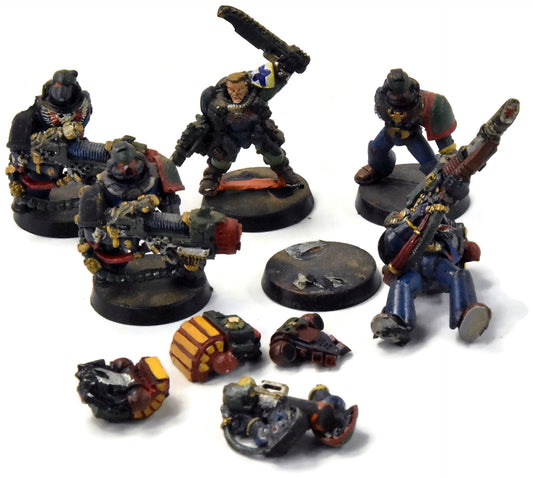 SPACE MARINES 5 Devastators #4 METAL Warhammer 40K