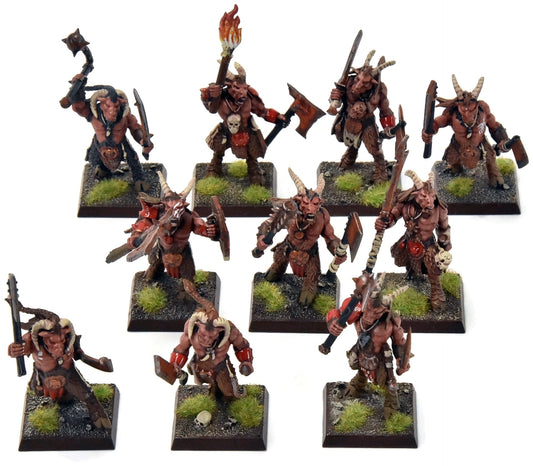 BEASTMEN 10 Gors #8 PRO-PAINTED Fantasy