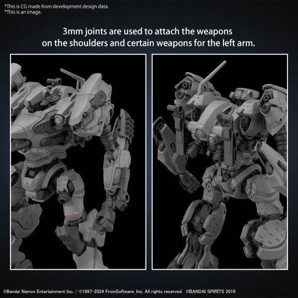 Bandai ARMORED CORE VI FIRES OF RUBICON RaD CC-2000 ORBITER 30MM