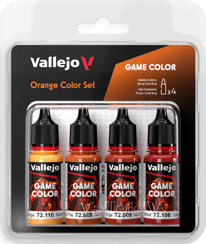 Vallejo Game Color Set Orange