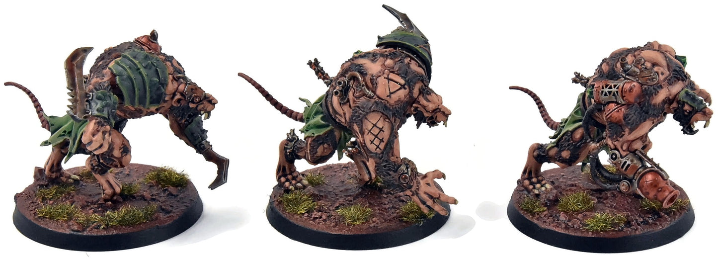 SKAVEN Rat Ogors COMMISSION PRO PAINTED Sigmar 5079