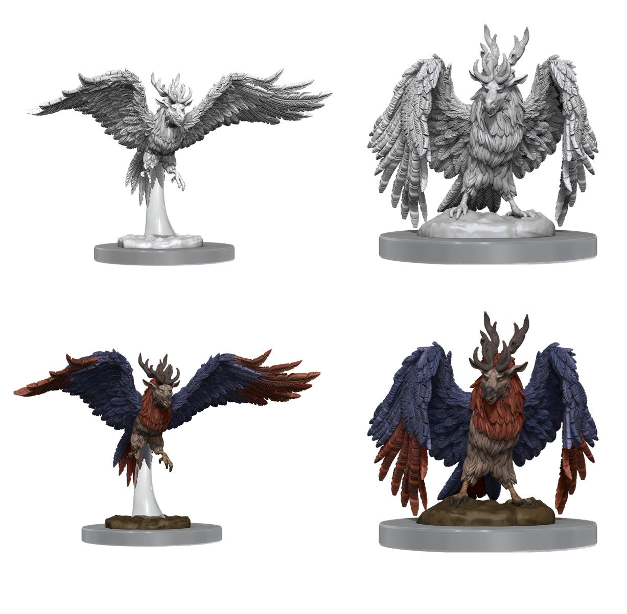 D&d Unpainted Minis Wv20 Perytons
