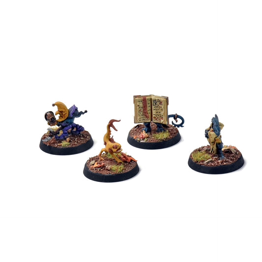 DISCIPLES OF TZEENTCH 4 Tzeentch Familiars PRO PAINTED Sigmar #1