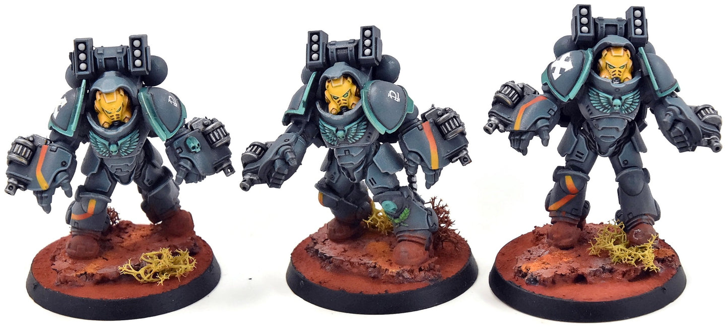 SPACE MARINES 3 Aggressors #4 PRO PAINTED Warhammer 40K