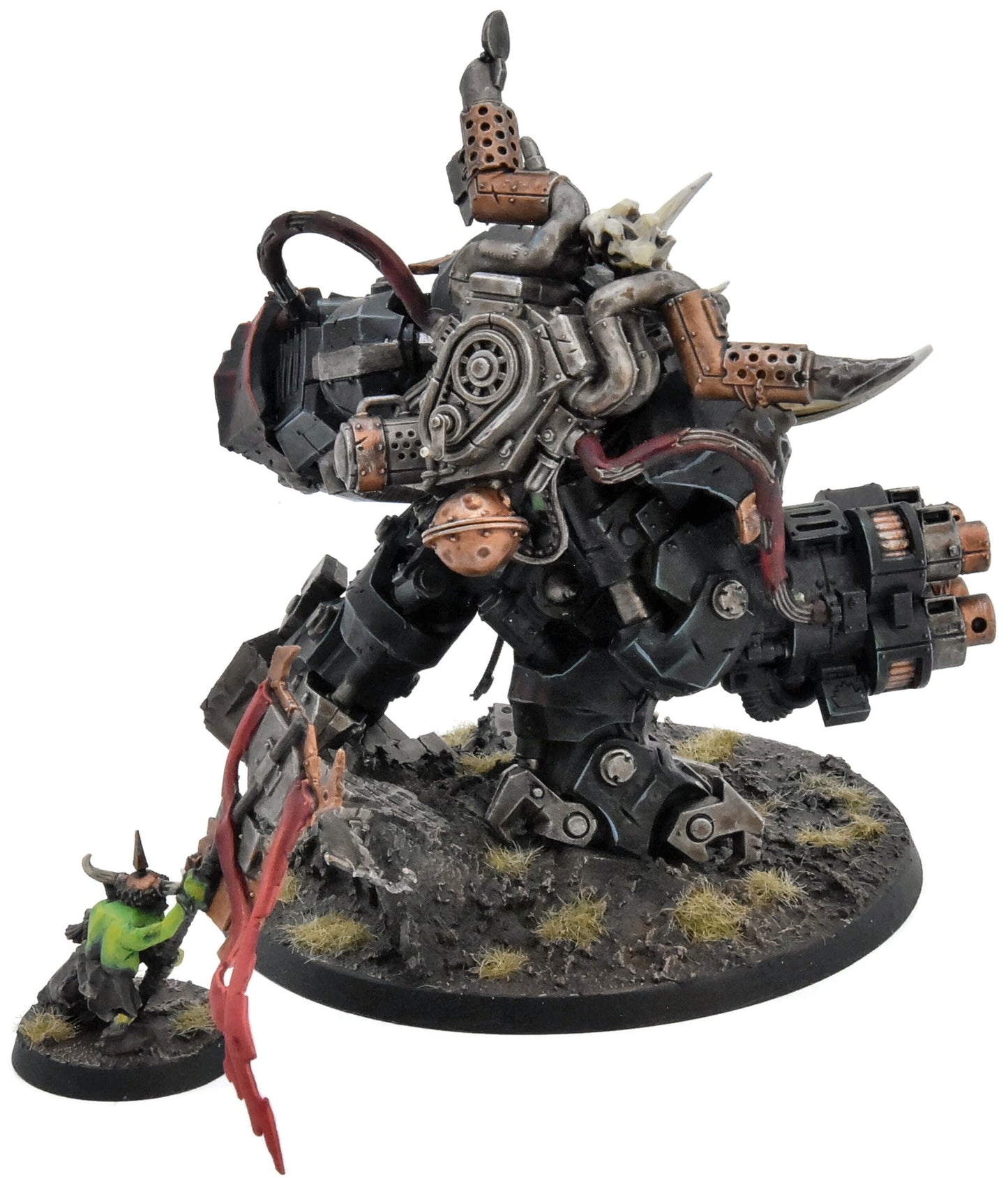 ORKS Ork Ghazghkull Thraka COMMISSION PRO PAINTED Warhammer 40K 0083