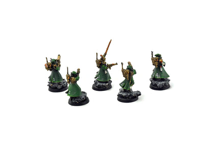 ADEPTUS MECHANICUS 5 Skitarii Vanguard #8 WELL PAINTED Warhammer 40k