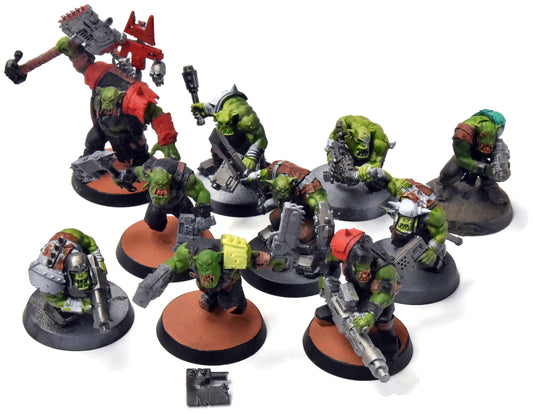 ORKS 10 Ork Boyz #2 Warhammer 40K 4519