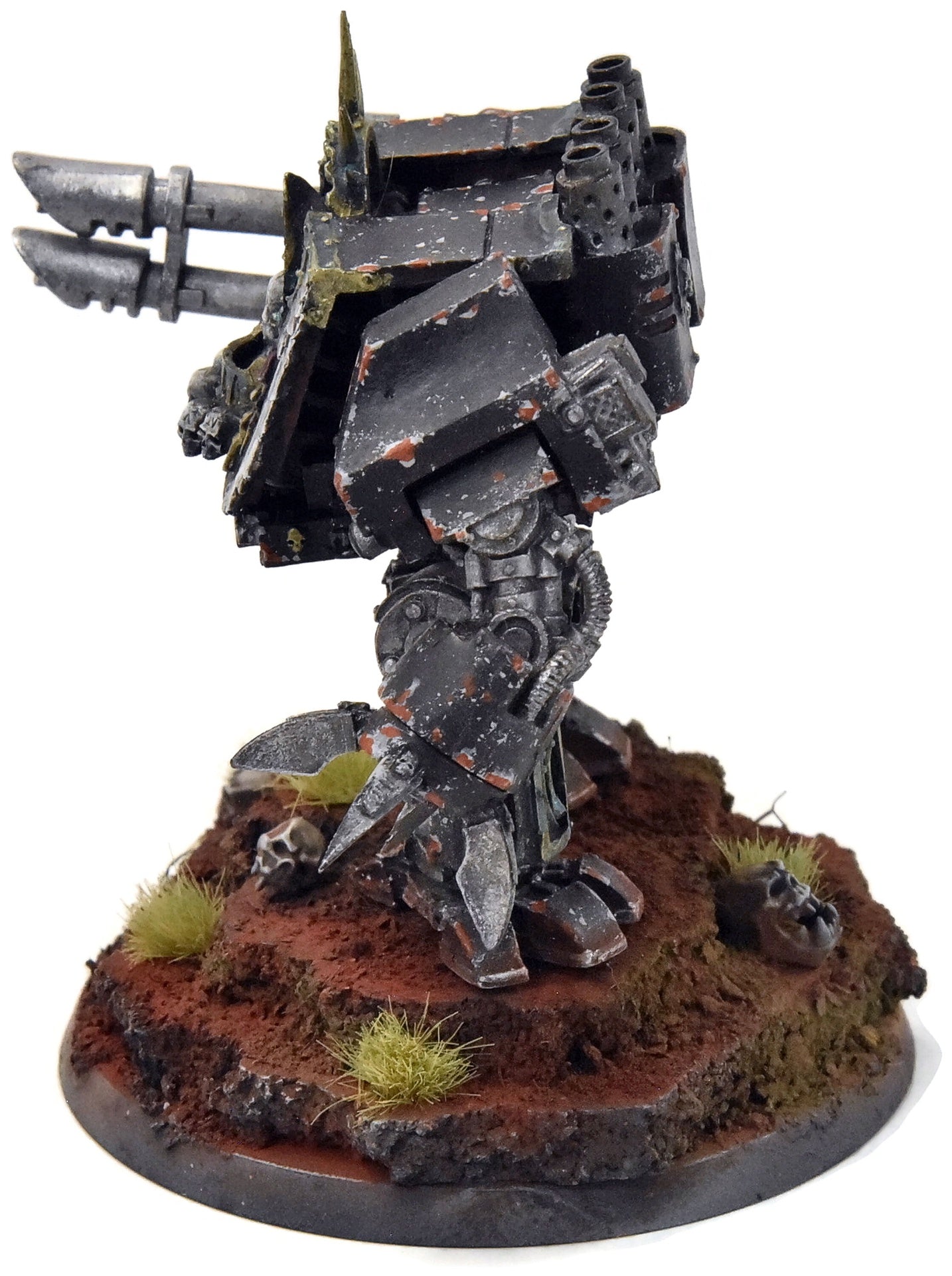 Dreadnought Chapelain des Space Marines n° 2, peint par un professionnel, Iron Hands 40K, Forge World