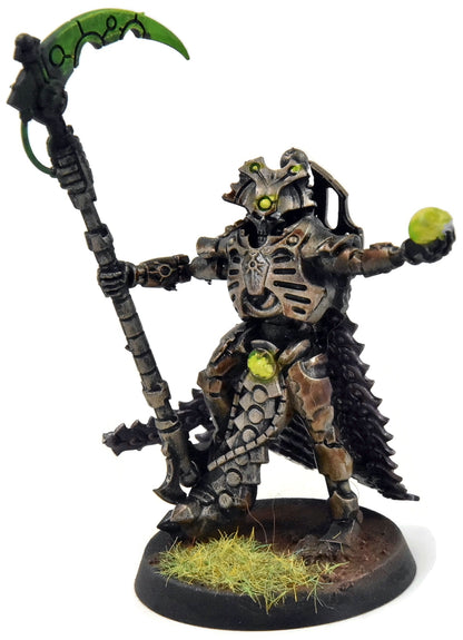 NECRONS Overlord with Ressurection Orb #1 Warhammer 40K WELL PAINTED