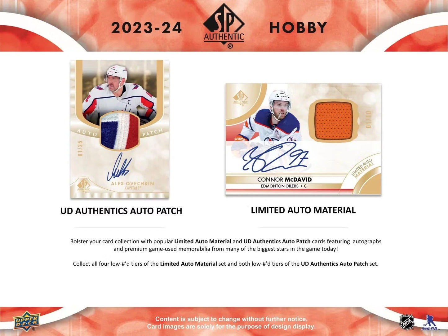 Upper Deck SP Authentic Hockey 23/24 Hobby Box