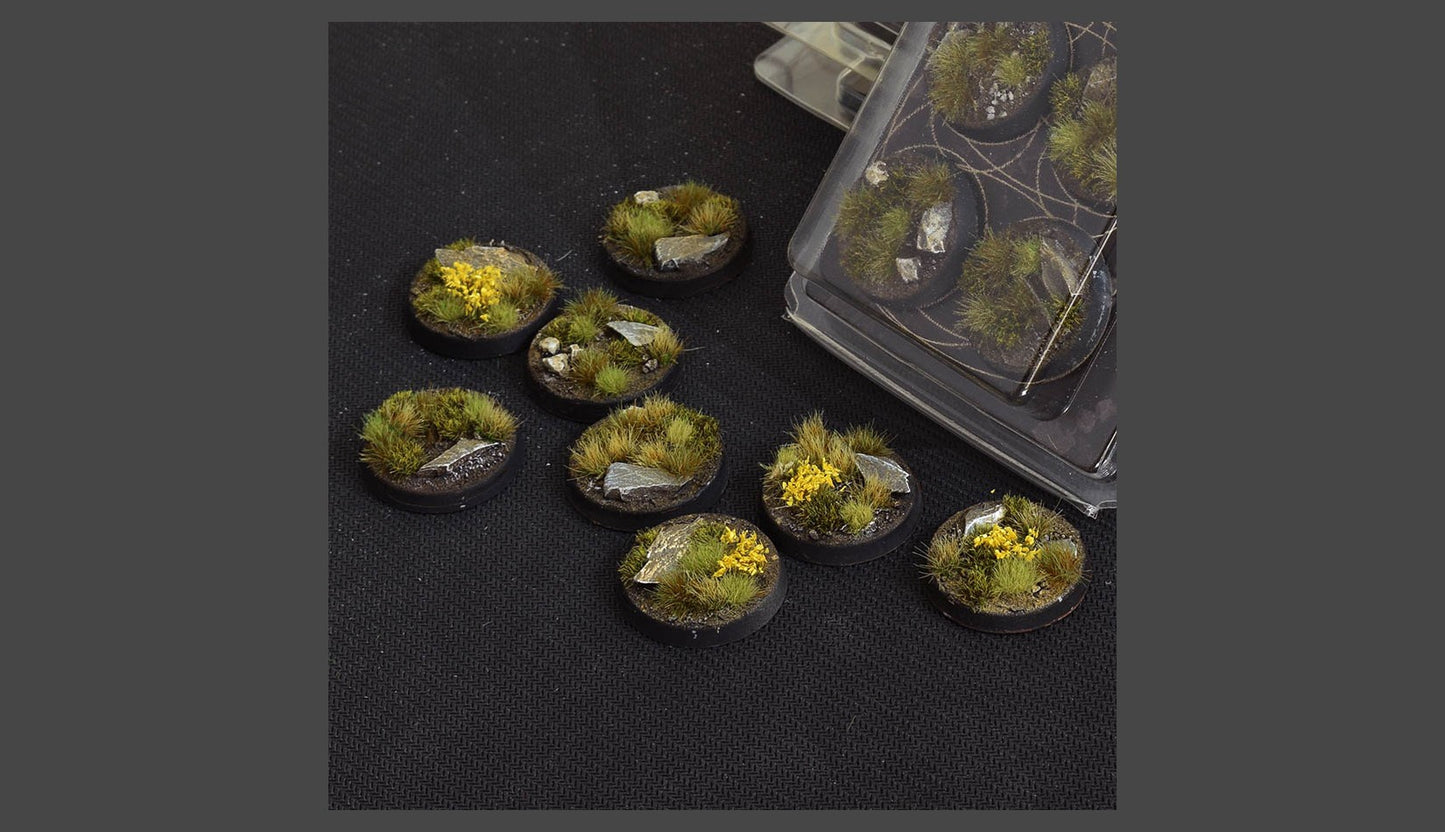 Highland Bases Round 32mm (8)