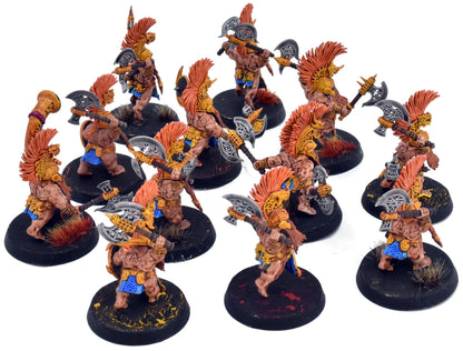 FYRESLAYERS 12 Vulkite Berzerkers #2 WELL PAINTED Warhammer Sigmar