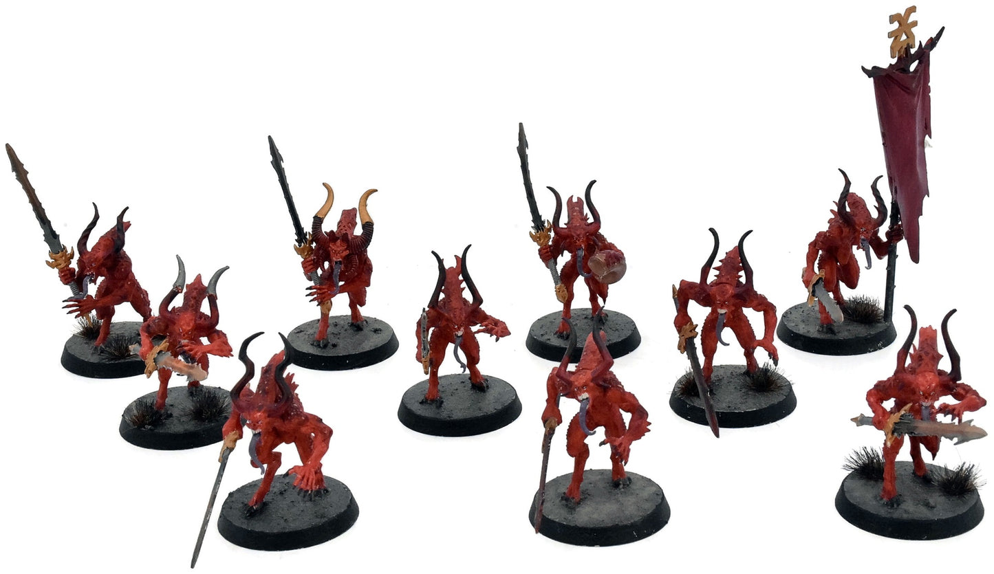 BLADES OF KHORNE 10 Bloodletters Of Khorne #1 Warhammer Sigmar