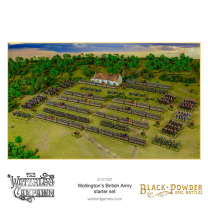 Black Powder Waterloo - British Starter Set (Epic Battle)