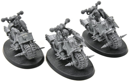 CHAOS SPACE MARINES 3 Bikers #1 Warhammer 40K