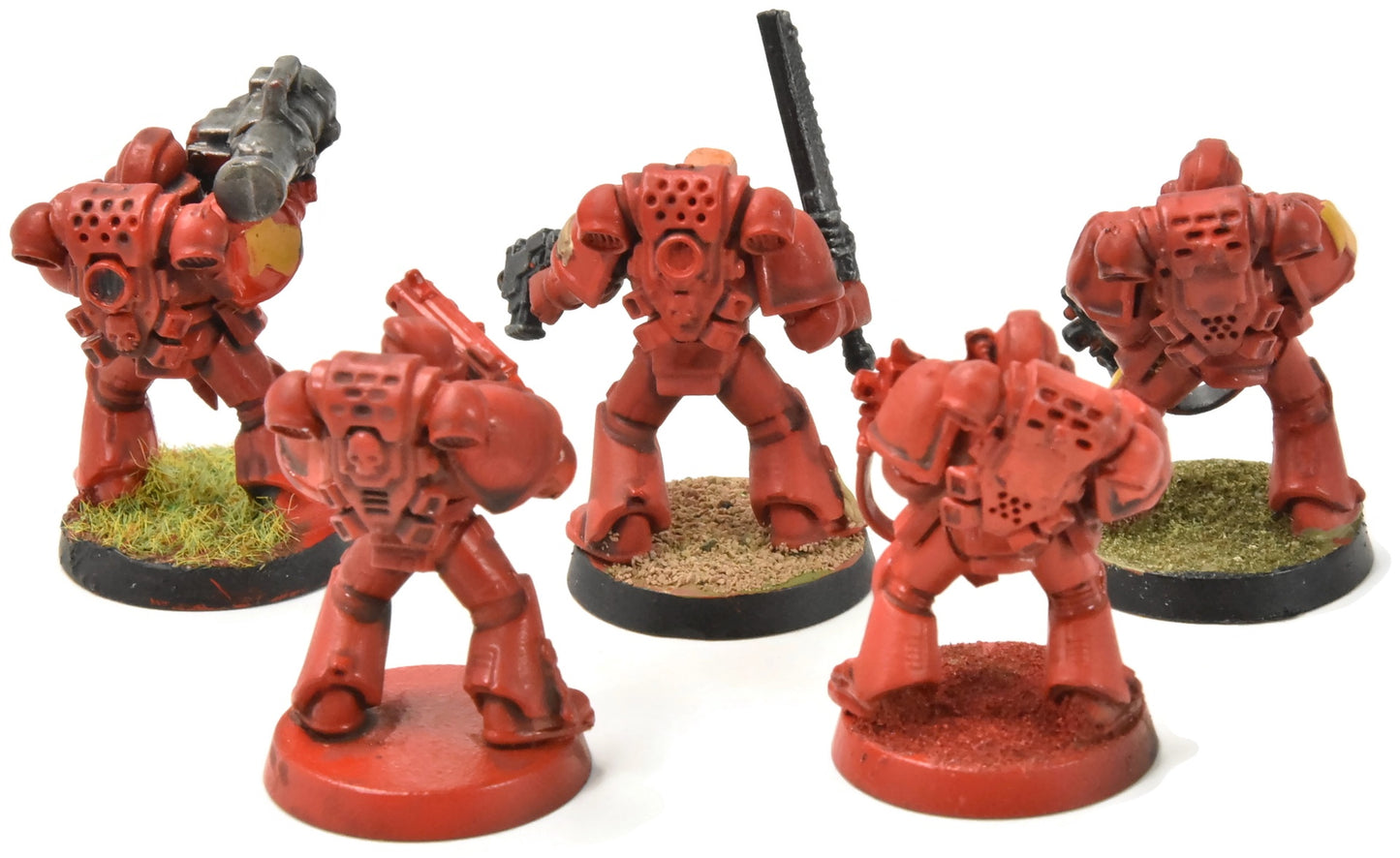 BLOOD ANGELS 5 Tactical Marines #1 Warhammer 40K
