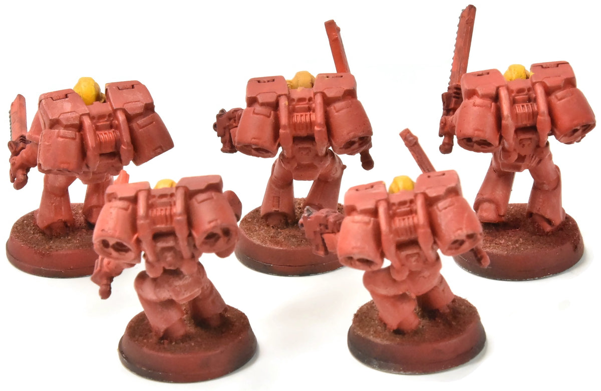 BLOOD ANGELS 5 Assault Squad #1 Warhammer 40K heavy paint