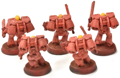 BLOOD ANGELS 5 Assault Squad #1 Warhammer 40K heavy paint